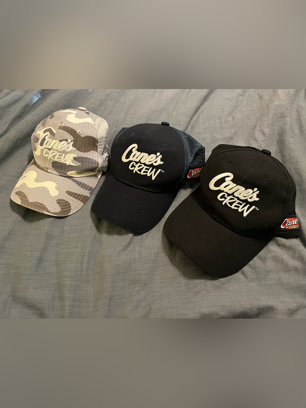 Raising Canes Adult Hat Lot